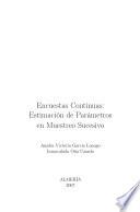 Encuestas Continuas: Estimación De Parámetros En Muestreo Sucesivo