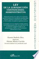 Ley De La Jurisdicción Contencioso Administrativa