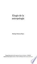 Elogio De La Antropología