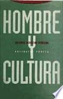 Hombre Y Cultura