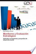 Monitoreo Y Evaluación Estratégic