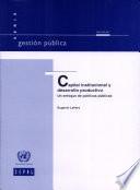 Capital Institucional Y Desarrollo Productivo