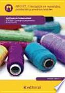 Iniciación En Materiales, Productos Y Procesos Textiles   Mf0177_1