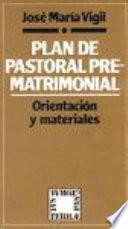 Plan De Pastoral Prematrimonial