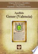 Apellido Gener (valencia)