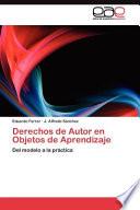 Derechos De Autor En Objetos De Aprendizaje