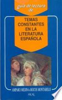 Temas Constantes En La Literatura Española