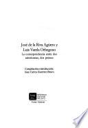José De La Riva Agüero Y Luis Varela Orbegoso