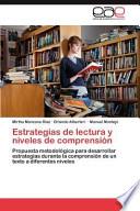 Estrategias De Lectura Y Niveles De Comprensión