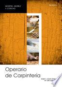 Operario de carpintería