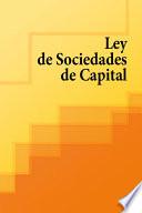 Ley De Sociedades De Capital