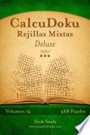 Calcudoku Rejillas Mixtas Deluxe   Difícil   Volumen 14   468 Puzzles