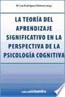 La Teoría Del Aprendizaje Significativo En La Perspectiva De La Psicología Cognitiva