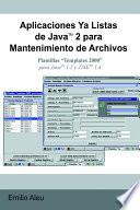 Aplicaciones Ya Listas De Javatm 2 Para Mantenimiento De Archivos