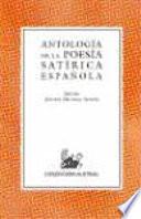 Antología De La Poesía Satírica Española