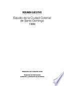 Estudio De La Ciudad Colonial De Santo Domingo 1999