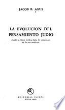 La Evolucion Del Pensamiento Judio