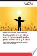 Evaluación De Un Libro Electrónico Multimedia Para Niños De 6 Y 7 Años