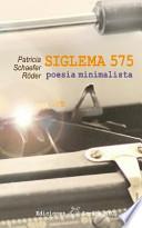 Siglema 575 Poesia Minimalista