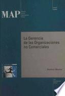 La Gerencia De Las Organizaciones No Comerciales