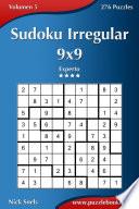 Sudoku Irregular 9×9   Experto   Volumen 5   276 Puzzles