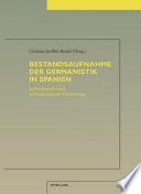 Bestandsaufnahme Der Germanistik In Spanien
