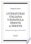 Literaturas Italiana Y Española Frente A Frente