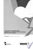 ¿calidad O Cobertura?