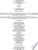 El Sexo Es La Madre De La Muerte Y Otros Poemas / Sex Is The Mother Of Death And Other Poems