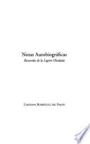 Notas Autobiográficas