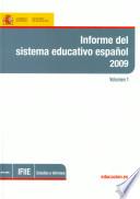 Informe Del Sistema Educativo Español 2009