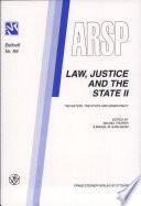 Law, Justice And The State: The Nation, The State And Democracy