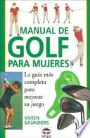 Manual De Golf Para Mujeres