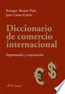 Diccionario De Comercio Internacional