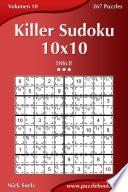 Killer Sudoku 10×10   Difícil   Volumen 10   267 Puzzles