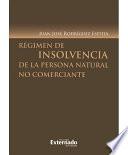 Régimen De Insolvencia De La Persona Natural No Comerciante