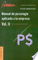 Manual De Psicología Aplicada A La Empresa