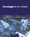 Tecnología De Los Metales Para Profesionales Técnico Mecánicas