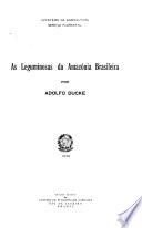 As Leguminosas Da Amazônia Brasileira