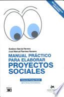 Manual Práctico Para Elaborar Proyectos Sociales