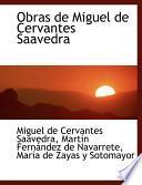 Obras De Miguel De Cervantes Saavedra