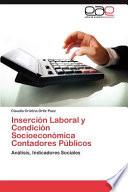 Inserción Laboral Y Condición Socioeconómica Contadores Públicos