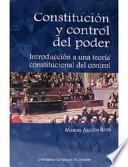 Constitución Y Control Del Poder