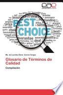Glosario De Términos De Calidad