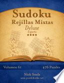 Sudoku Rejillas Mixtas Deluxe   Experto   Volumen 61   476 Puzzles