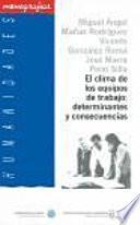 El Clima De Los Equipos De Trabajo: Determinantes Y Consecuencias