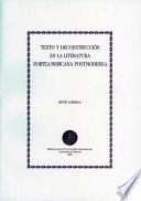 Texto Y Deconstrucción En La Literatura Norteamericana Postmoderna