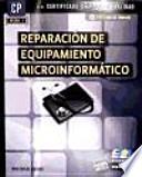 Reparación Del Equipamiento Microinformático (mf0954_2)