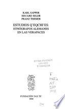 Estudios Q Eqchi Es