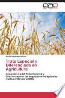 Trato Especial Y Diferenciado En Agricultura